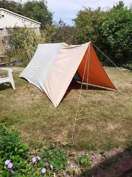 Photo of free Old 2 man canvas ridge tent (Welwyn AL6) #2