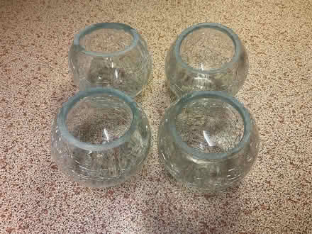 Photo of free Crackle glass tops for lights (Mottingham) #2