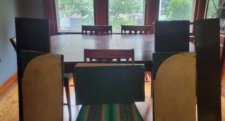 Photo of free Dining room table and chairs (North side of Elmhurst) #2