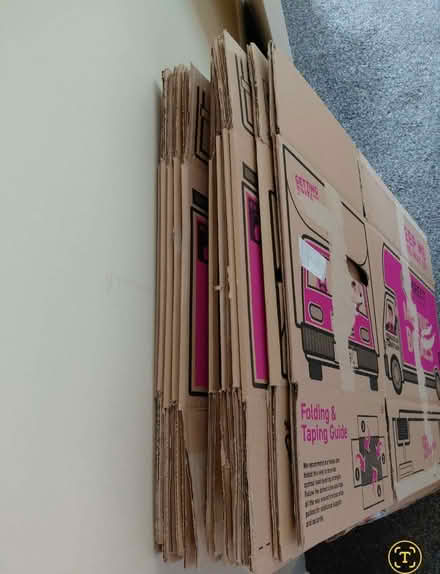 Photo of free 10 cardboad packing boxes approx 50x29x29 cm (Hampton Hill TW12) #2