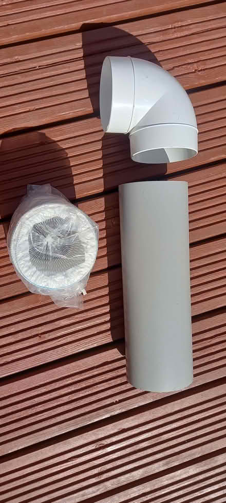 Photo of free 100mm fan ducting bits (Cosham PO6) #1