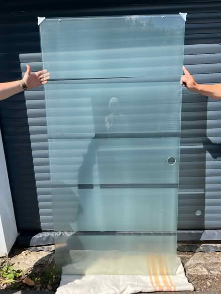 Photo of free New sliding glass door (Halstead TN14) #1