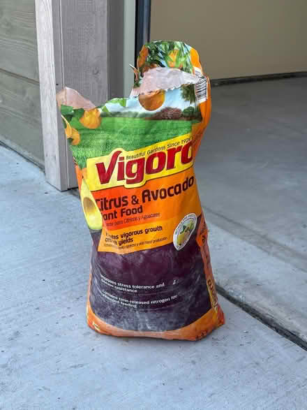 Photo of free Bag of fertilizer (Baldy Mountain Rd) #1