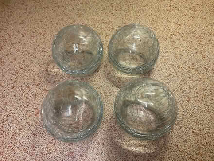 Photo of free Crackle glass tops for lights (Mottingham) #1