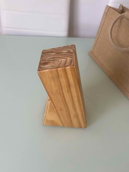Photo of free Wooden Knife Block (Tadworth) #2