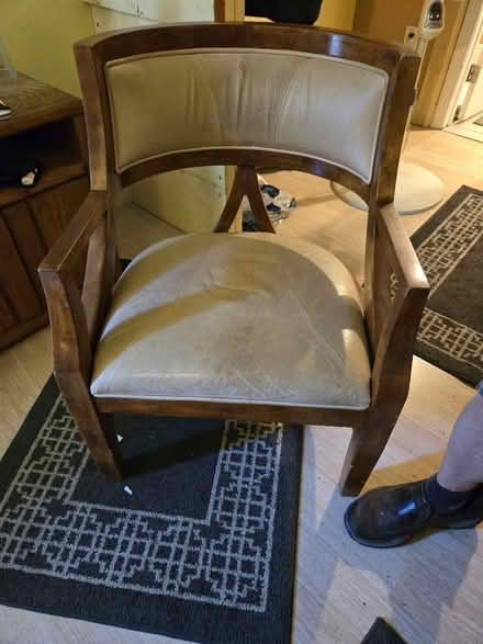 Photo of free Leather Chair (Paramount near 105) #1