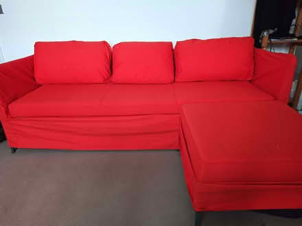 Photo of free IKEA BOMSUND BRATHULT 2-person 3-seat corner Sofa Bed (City Centre NR1) #2