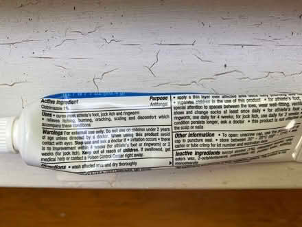 Photo of free Athlete's Foot Cream Medicine (Medford-Fulton Heights) #2