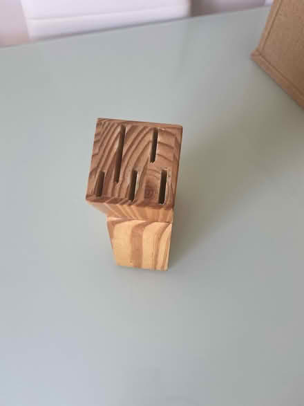 Photo of free Wooden Knife Block (Tadworth) #1