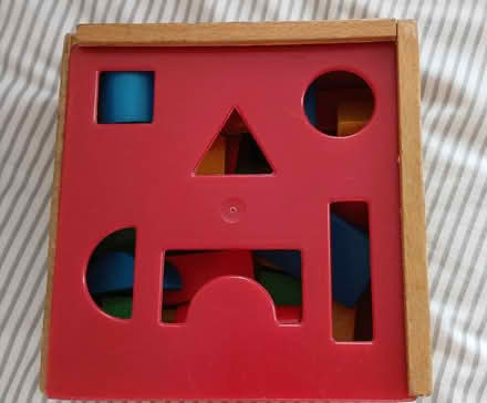 Photo of free Toddler wooden shape sorter set (South Croydon CR2) #2