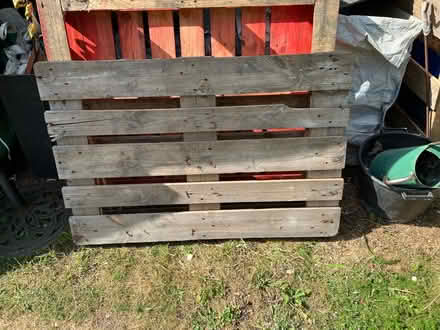 Photo of free Two wooden pallets (Saltdean BN2) #2