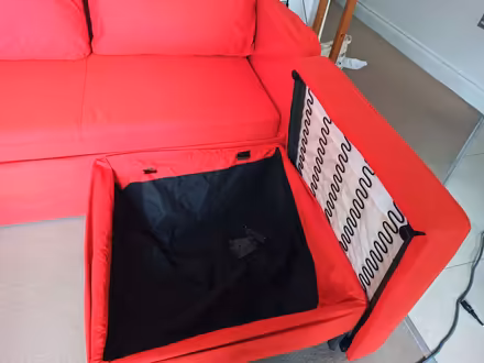 Photo of free IKEA BOMSUND BRATHULT 2-person 3-seat corner Sofa Bed (City Centre NR1) #1