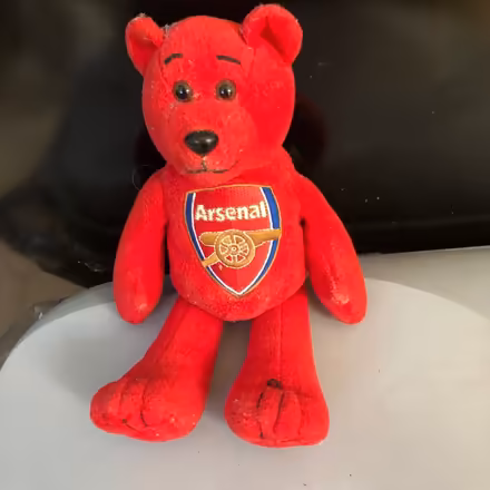 Photo of free Arsenal Teddy (Westbury Wilts BA13) #1