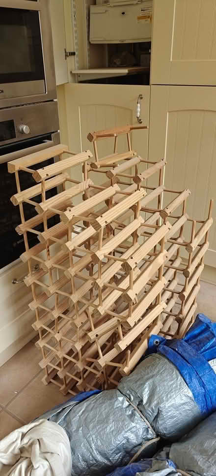Photo of free Wooden Modular Wine rack (Costorphine EH12) #1
