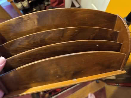Photo of free Old wooden letter etc rack. (Church RG2) #2