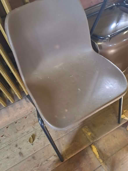 Photo of free 10 stackable chairs (Carnoustie DD7) #1