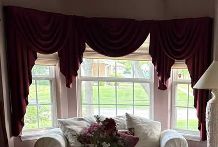 Photo of free Maroon Draperies (Palatine) #3