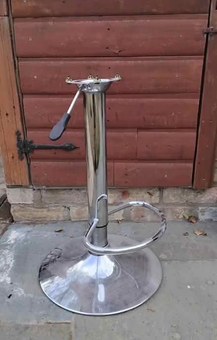Photo of free Chrome Stool Pedestal (Welwyn AL6) #1
