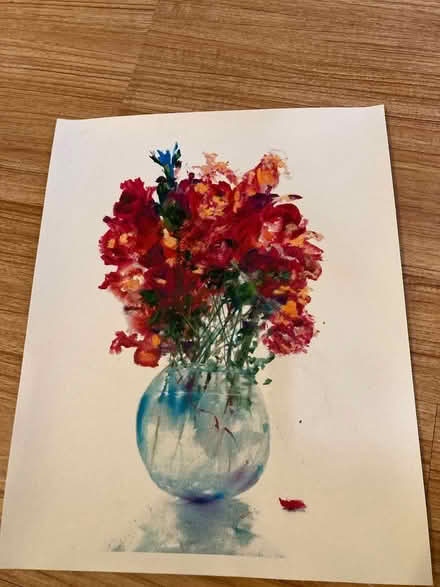 Photo of free 2- Florals Printed on to Canvases (Scaggsville) #2