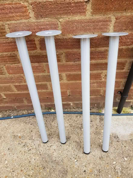 Photo of free Desk legs metal (Letchworth garden city SG6) #2