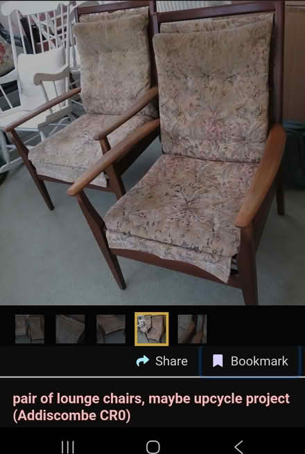 Photo of free 2 comfortable armchairs (Thornton heath) #1