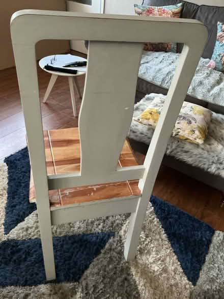 Photo of free Heavy solid wood chair (Bedfont) #2