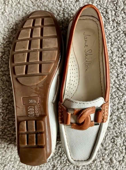 Photo of free Jane Shilton cream and tan leather shoes (Ifton Heath SY11) #1