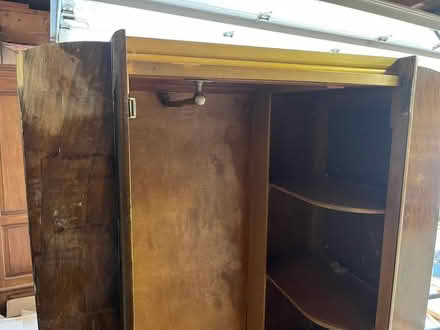 Photo of free Real Wood Armoire (Melrose Park) #4