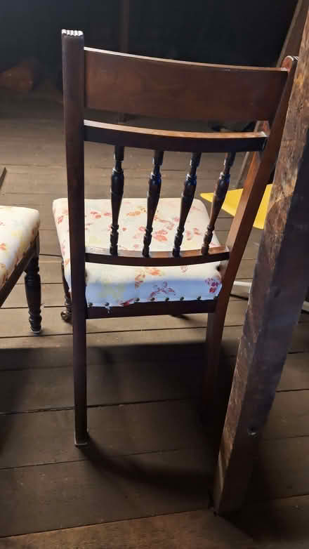 Photo of free Wooden straight back chairs (Tufnell Park N7) #2