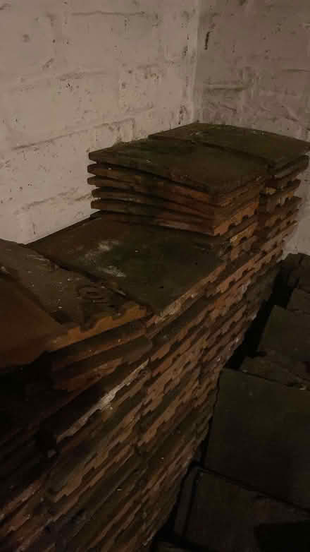 Photo of free Pre used roof tiles (Gorse Hill M32) #2