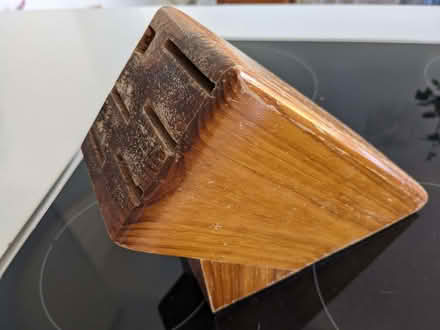 Photo of free Wooden knife block (Hazlemere HP15) #1