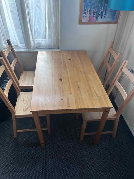 Photo of free Dining Table & Chairs (Crumlin) #2