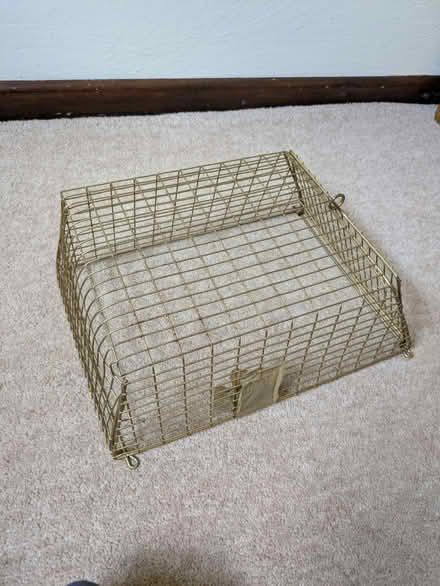 Photo of free Cage to catch letters delivered through door. (Bradwell MK13) #1
