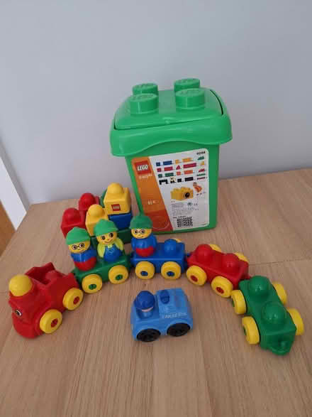Photo of free Duplo vehicles and bricks (Burgess Hill town centre) #1