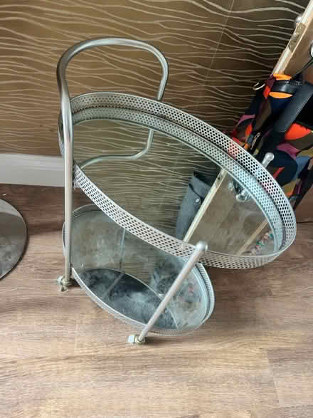 Photo of free Silver/glass drinks trolley (West Bridgford NG2) #1