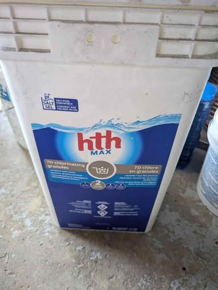 Photo of free Chlorine pool chemicals (North West Brampton) #1