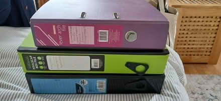 Photo of free 2 x box files, 1 x lever arch files (South Croydon CR2) #1