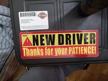 Photo of free (4) "New Driver" magnetic (Randallstown) #1