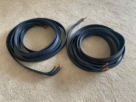 Photo of free 2x 5m hi fi speaker cable (4 core) (Shipley) #1