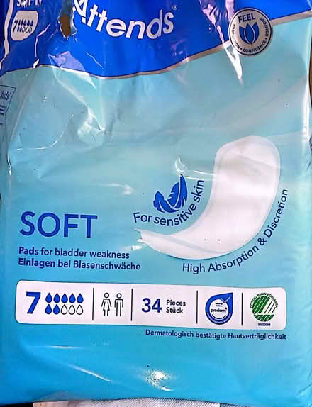 Photo of adult Incontinent pad, med or large (Rowanfield GL51) #1