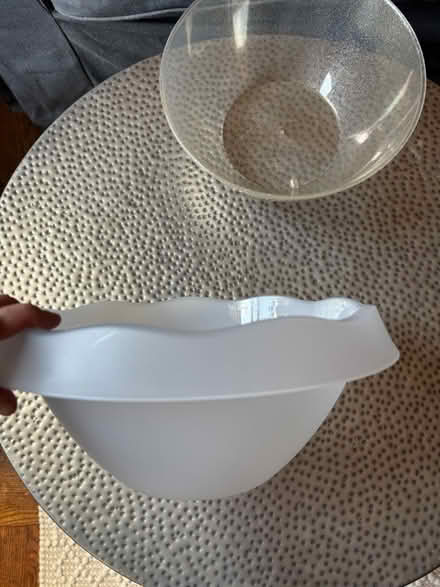 Photo of free 2 plastic bowls (Rego Park) #2