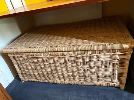 Photo of free Vintage Wicker chest in v good condition (Chiswick W4) #1