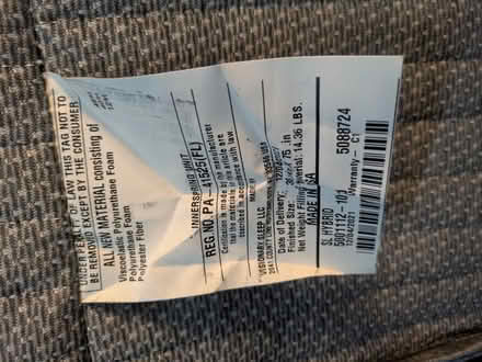 Photo of free Twin Sheets, Mattress, & Pads (Pawtucketville / Lowell) #4