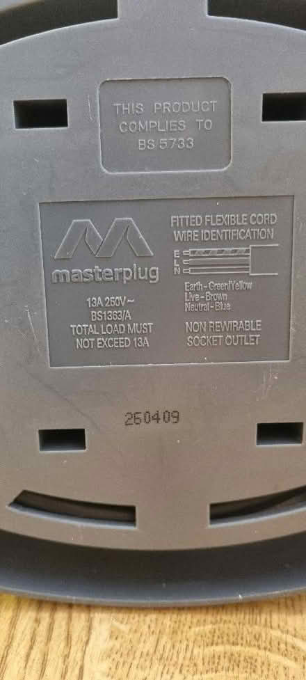 Photo of free Masterplug surge protector (Prenton CH43) #3
