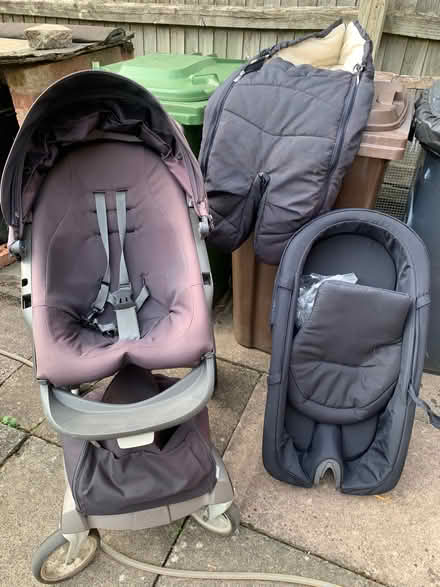 Photo of free Stokke Xplory and Aldi high chair (Balsall Common CV7) #1
