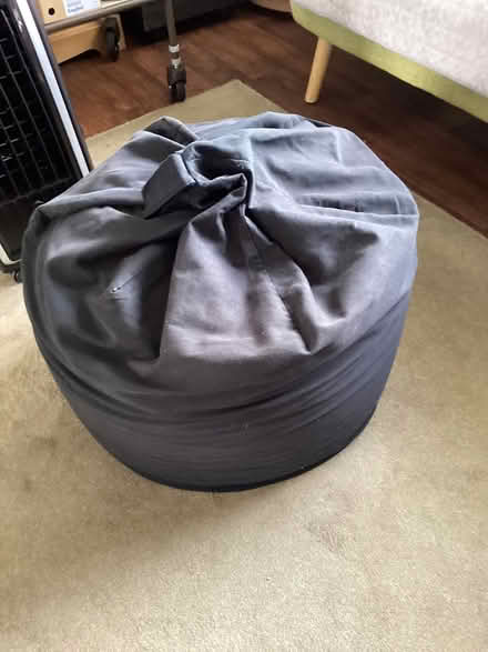 Photo of free Large black beanbag (Nottingham NG8) #1