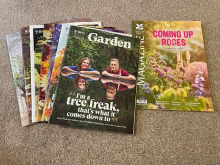 Photo of free 7 RHS plus 1 National Trust magazines (Longbarn WA2) #1