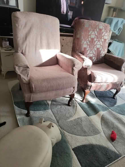 Photo of free 2 armchairs - upcycling project (Black Dam RG21) #1