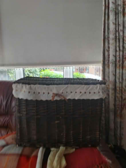 Photo of free Rattan lined hamper (West Derby L12) #1