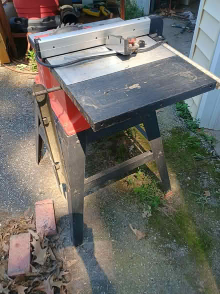 Photo of free 10-in Table Saw (Newport News, Bruton Ave) #2